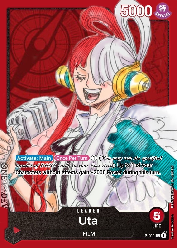Uta P-011 One Piece card