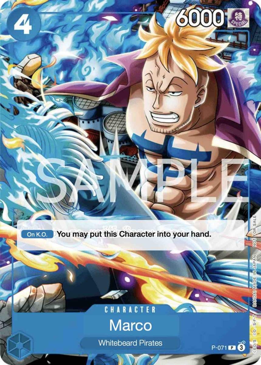 Marco P-071 One Piece card