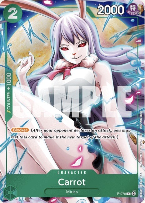 Carrot P-072 One Piece card