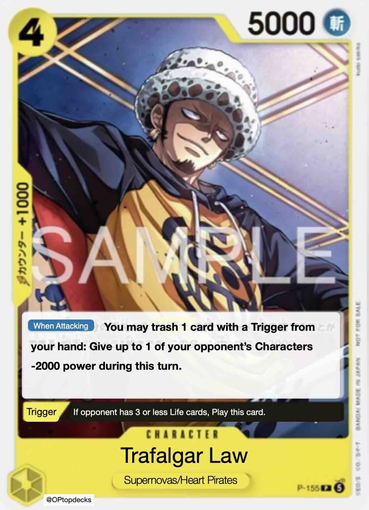 Kuzan P-155 One Piece card